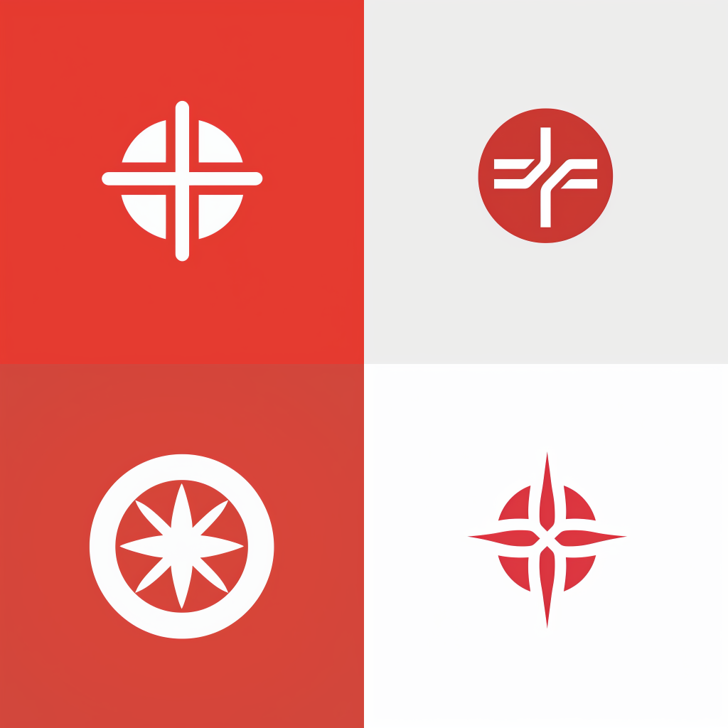 Midjourney-logo设计-紧急医疗logo矢量图